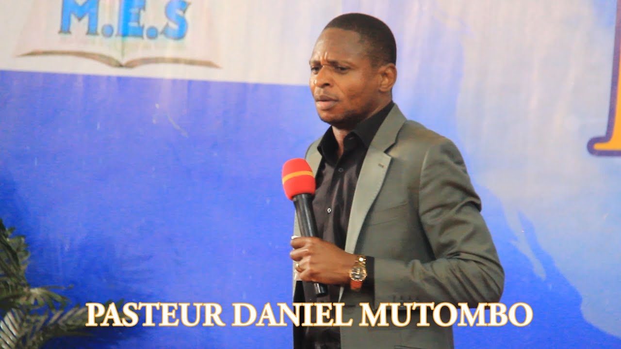 Pasteur Daniel Mutombo - prédication à Sion central