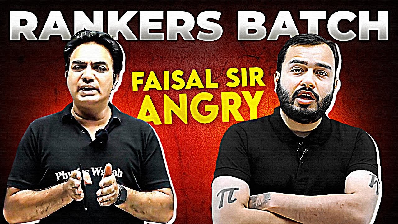 Reality of Rankers batch 😐 | Faisal sir 🫡