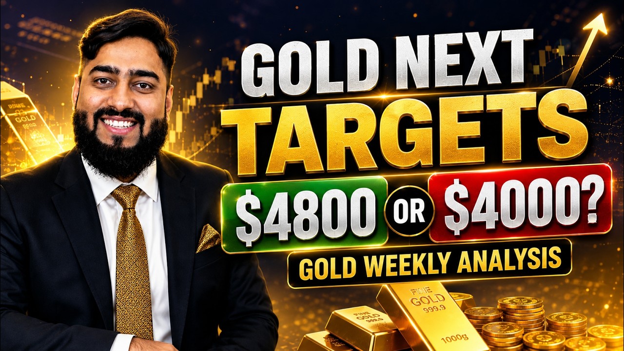 Gold Next target: $4800 or $4000? | Gold Weekly Analysis 24-28 August by Forexustaad