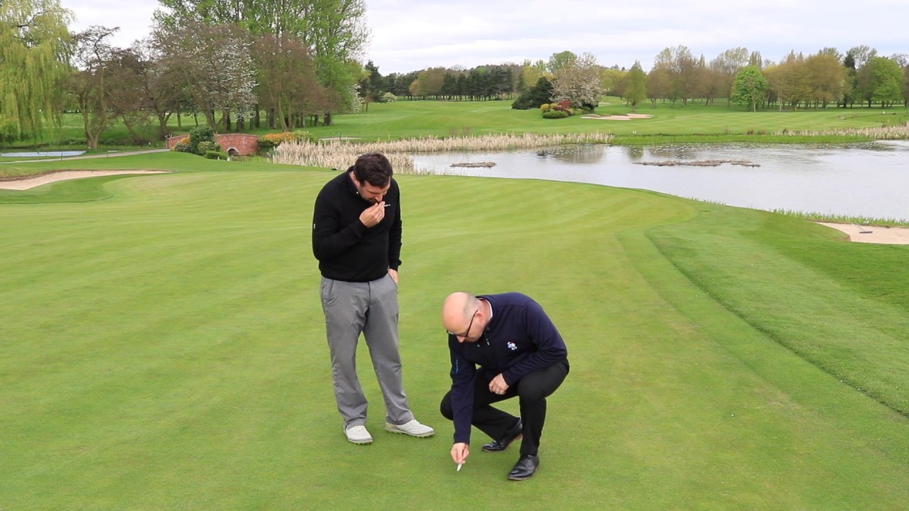 How to correctly repair a pitchmark