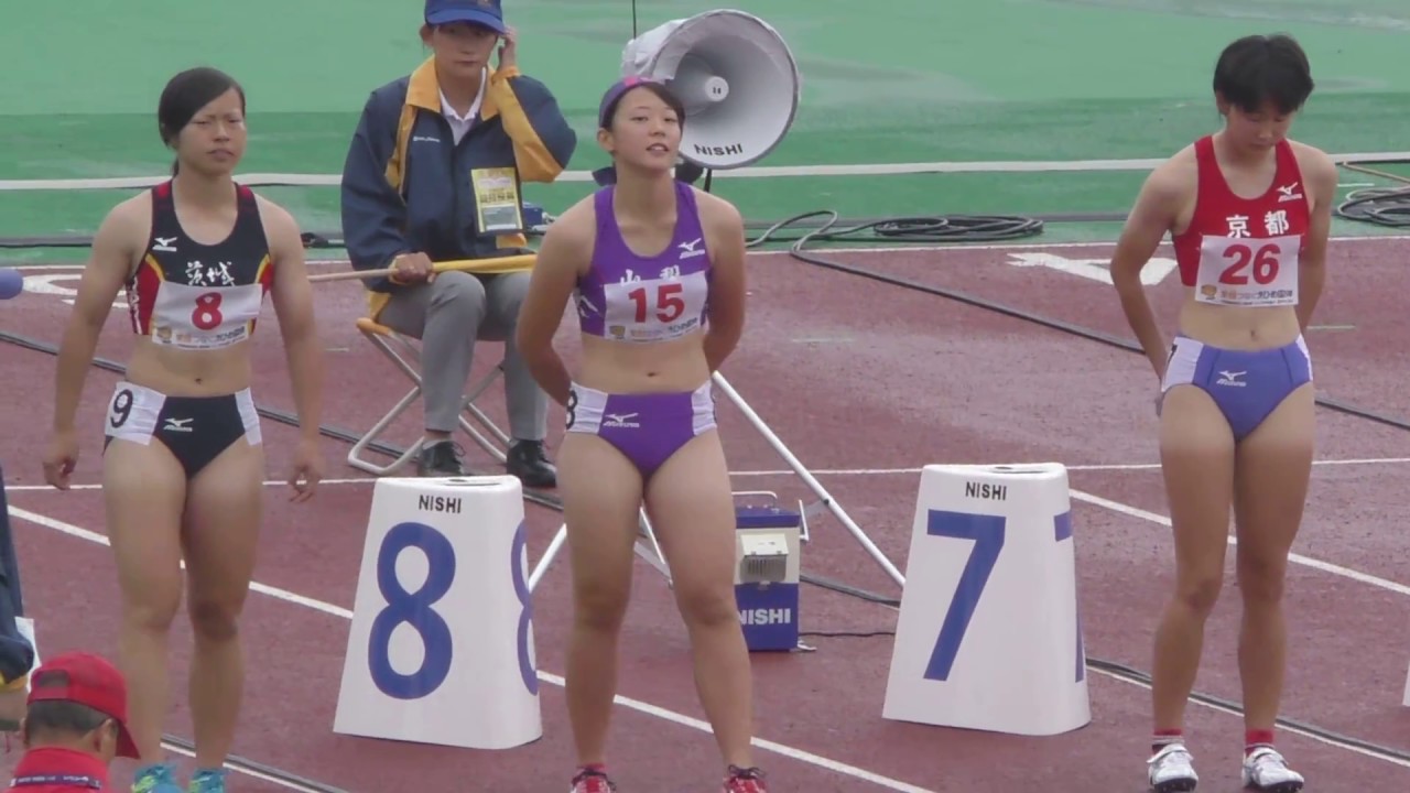 20171006 えひめ国体 A女子100m準決勝-決勝
