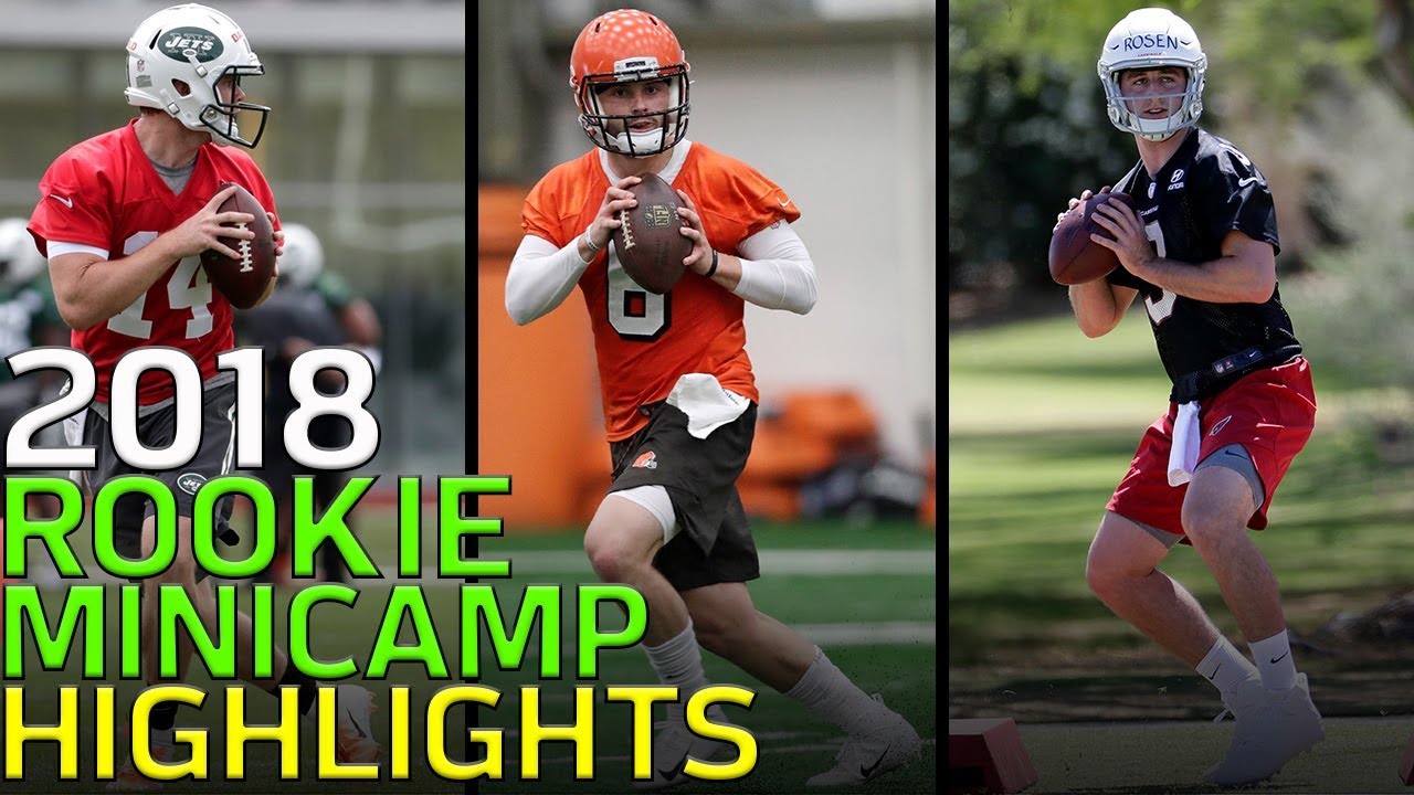 2018 Rookie Minicamp Highlights: Mayfield, Jackson, Griffin, Barkley & More! | NFL