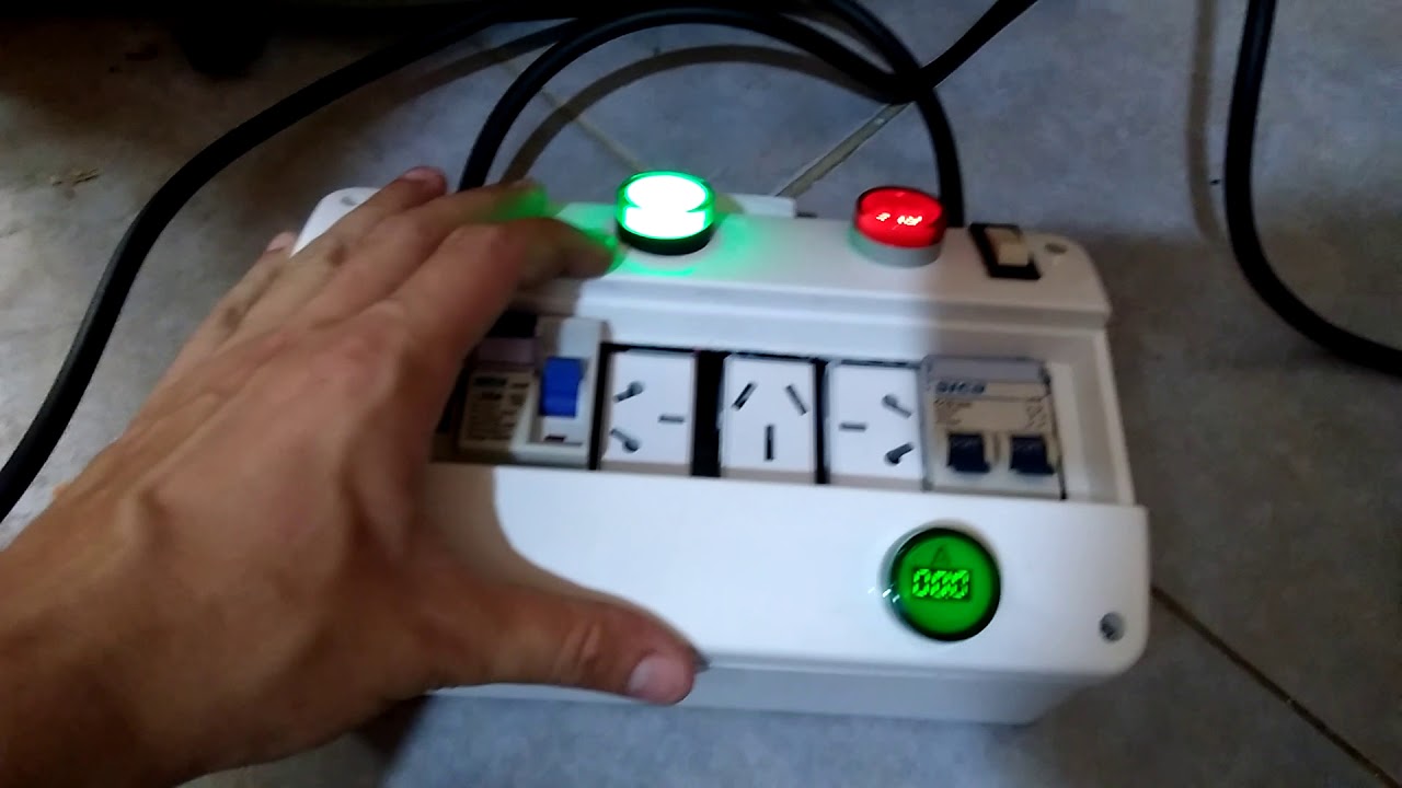 Tablero de prueba para refrigeración equipos familiares
