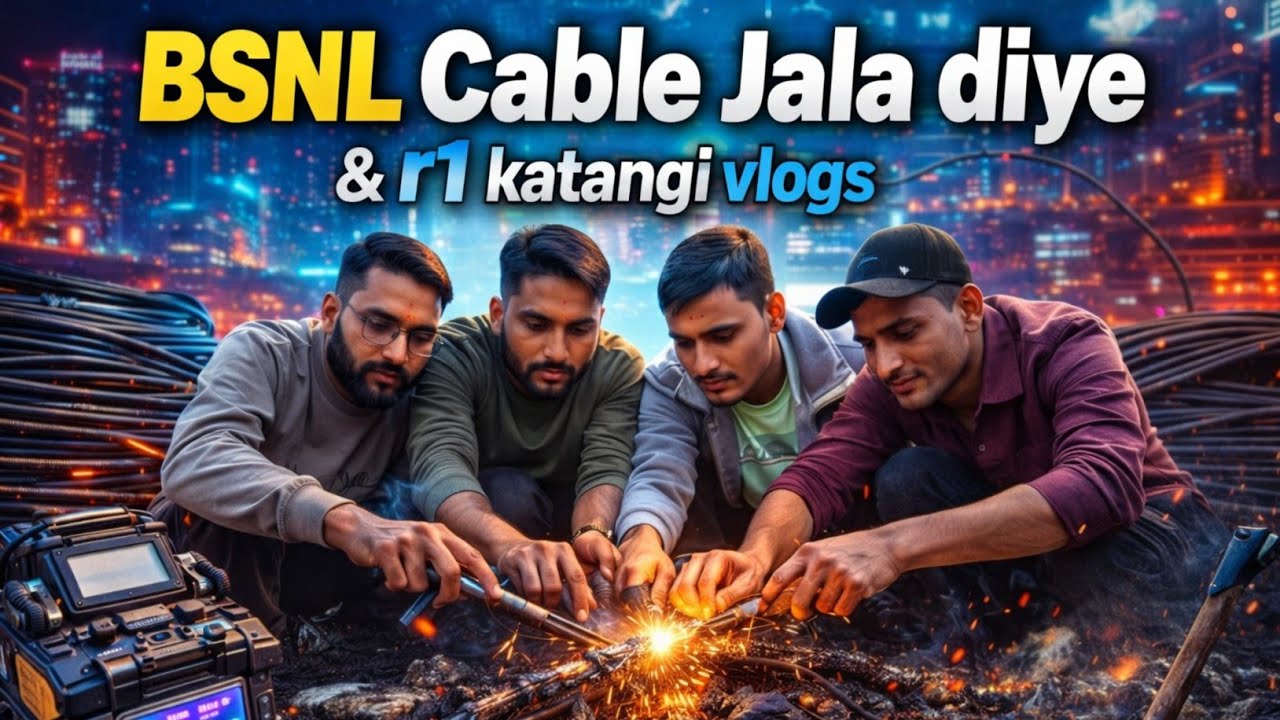 BSNL Cable Jala Diye 🤯 