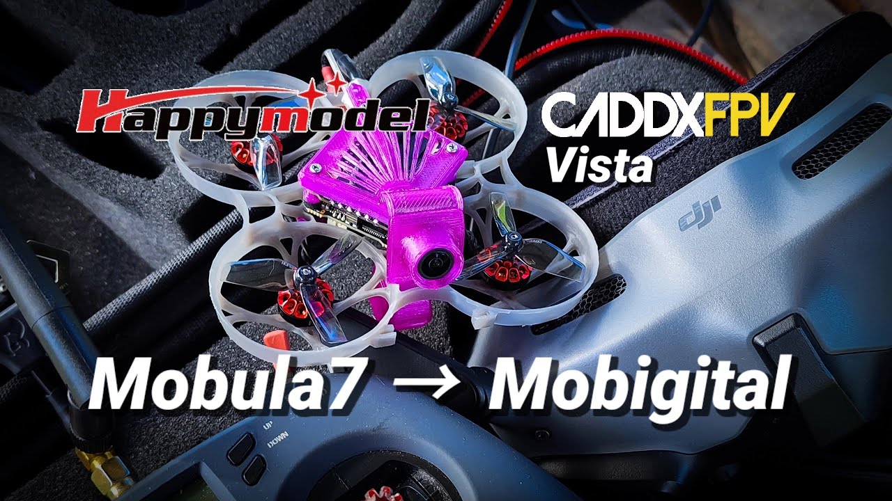 nxp200 Mobigital Build - Mobula7 + Caddx Vista