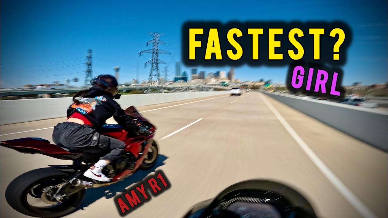 FOUND A FAST FEMALE RIDER