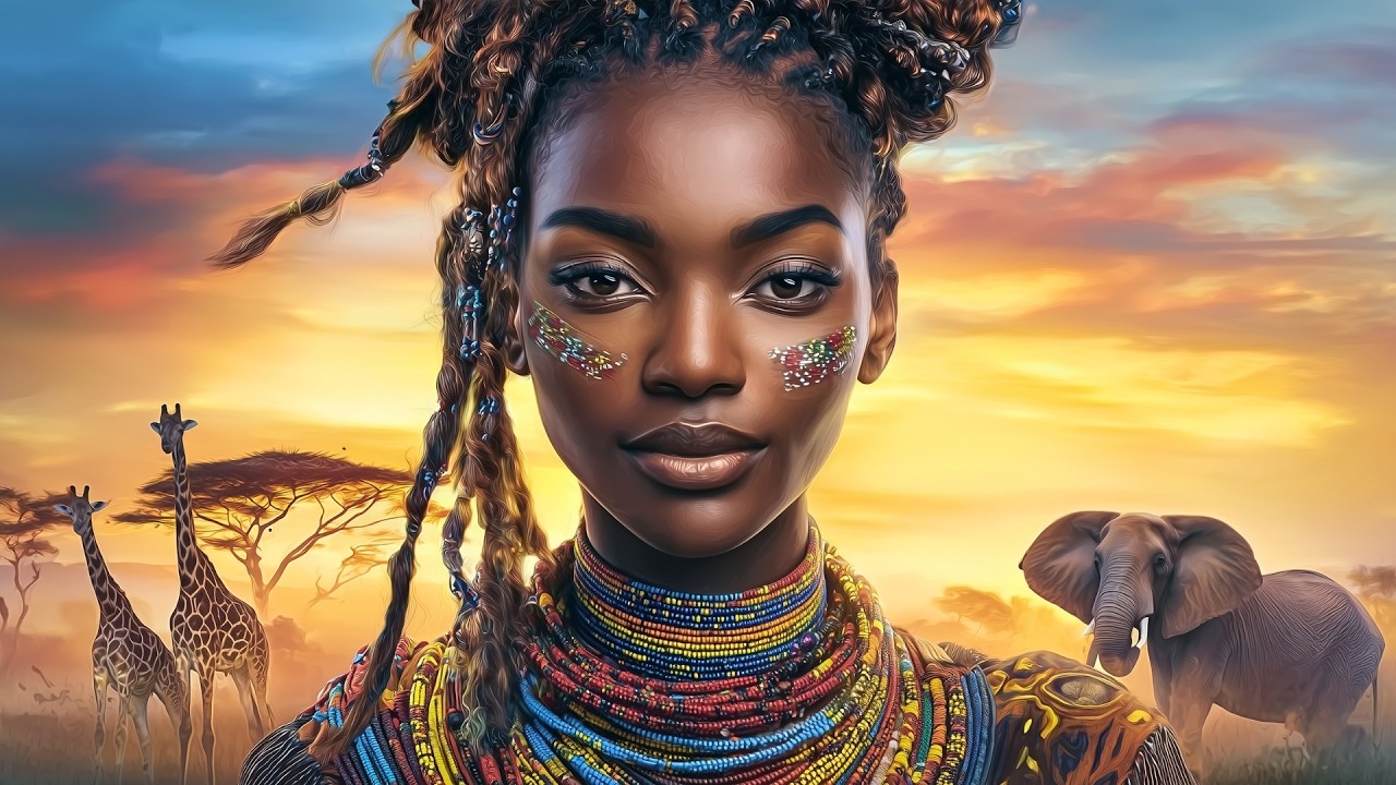 ZULU: Deep Calming African Ambient Music | Healing Vocals for Sleep & Peace
