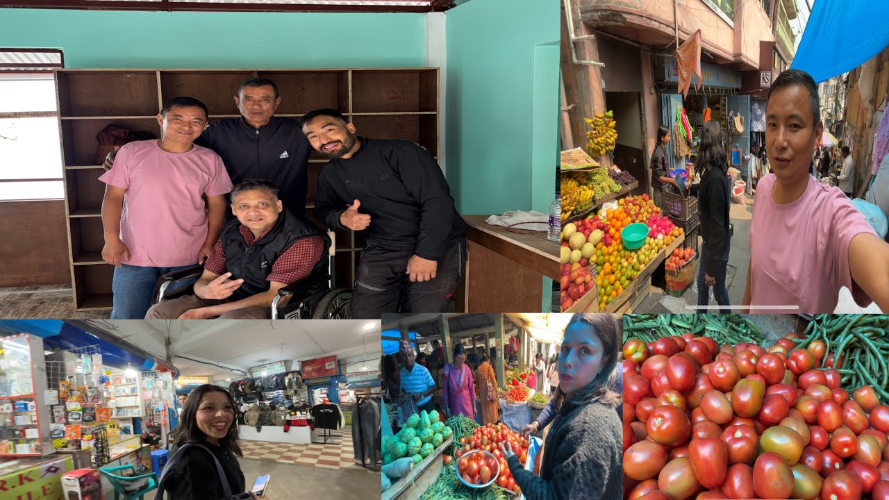 Kalimpong Bazaar Jadai +Basant Vlog Da Sanga Vet Gardai Khushi Lagayo@Gawleyzindagi @basantvlogs