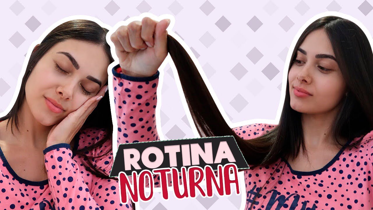 ROTINA CAPILAR NOTURNA | TUDO O QUE FAÇO NO CABELO ANTES DE DORMIR