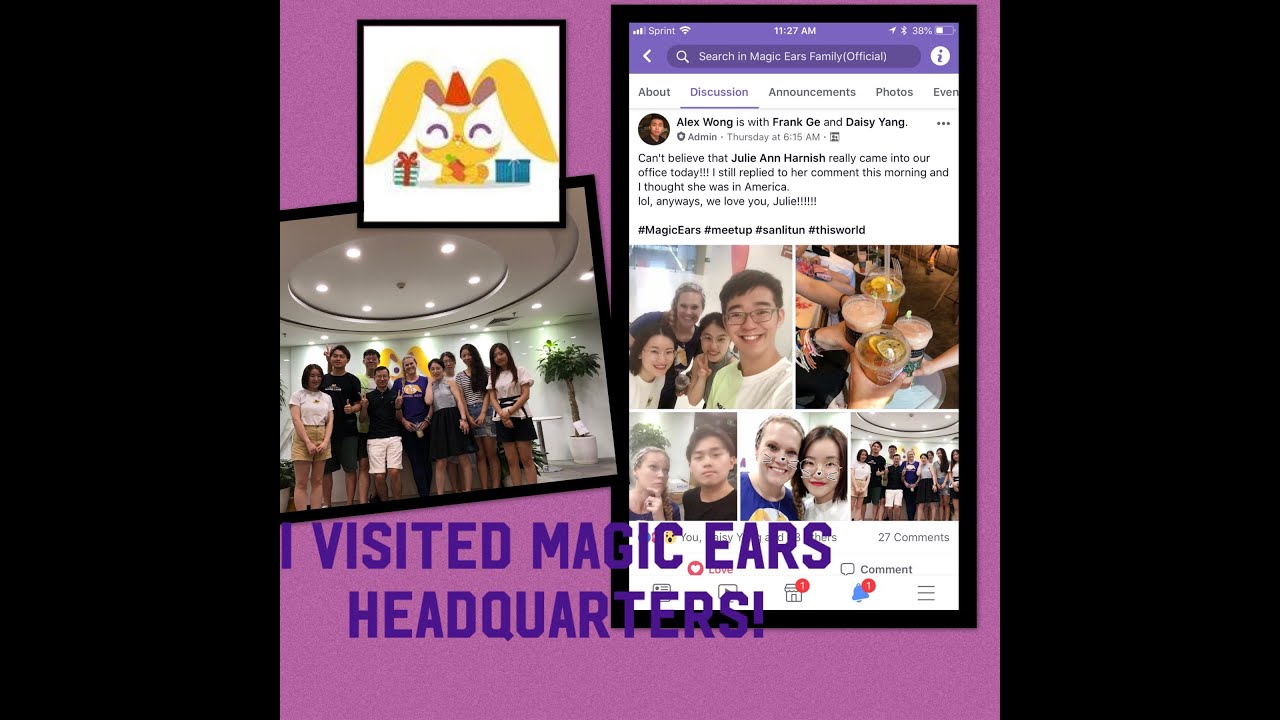 Magic Ears 💜- I visited the Headquarters in Beijing!