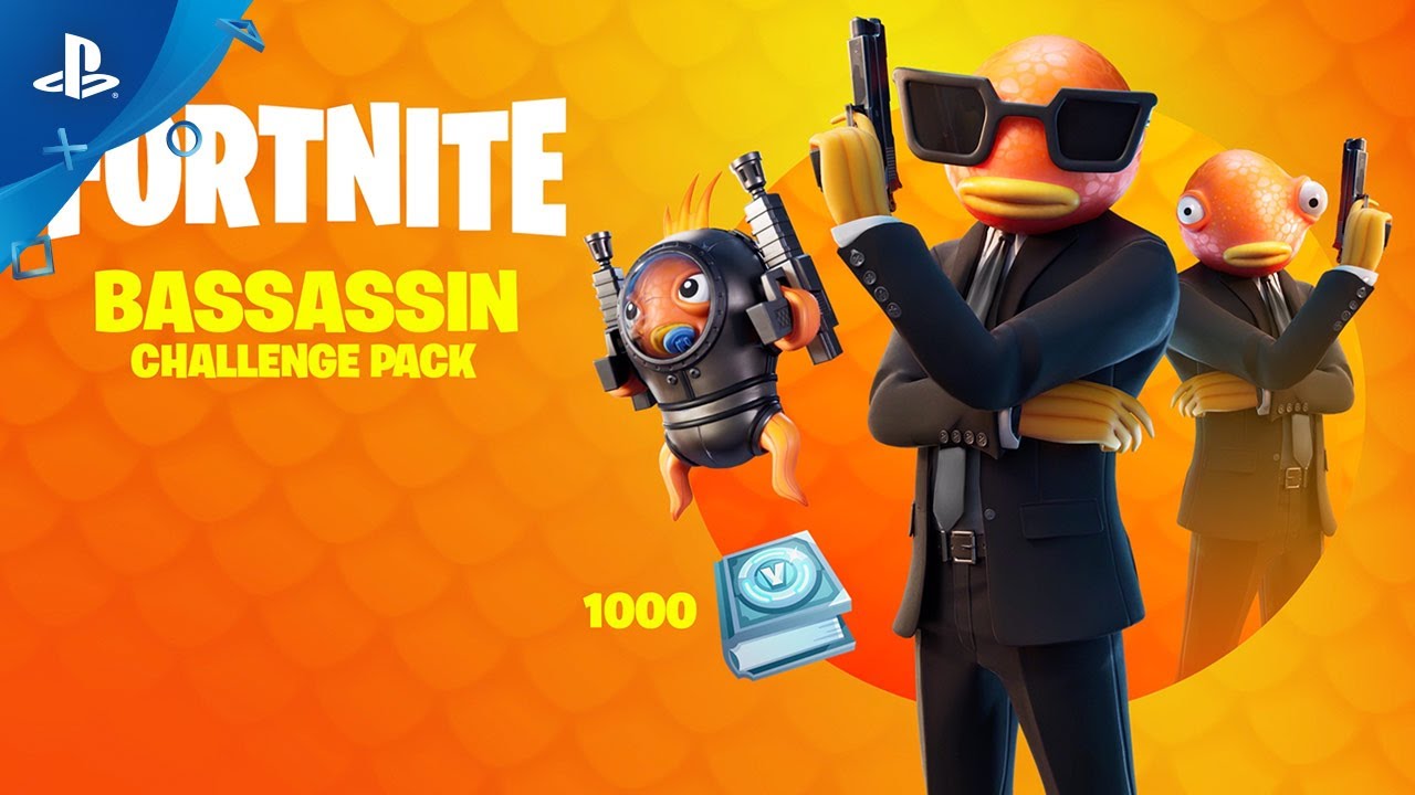 Fortnite - Bassassin Challenge Pack Trailer | PS4