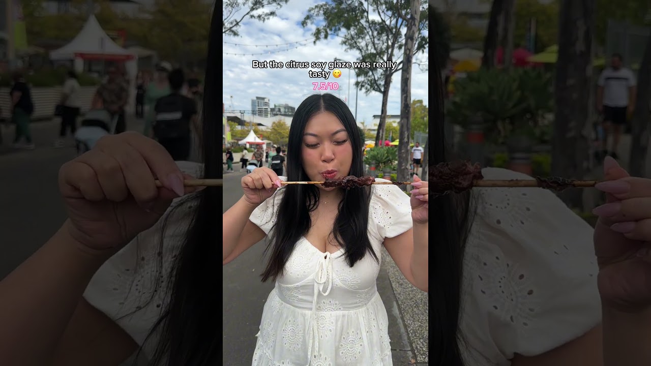 Everything I ate at the Easter Show! 🐣🌮🍓
