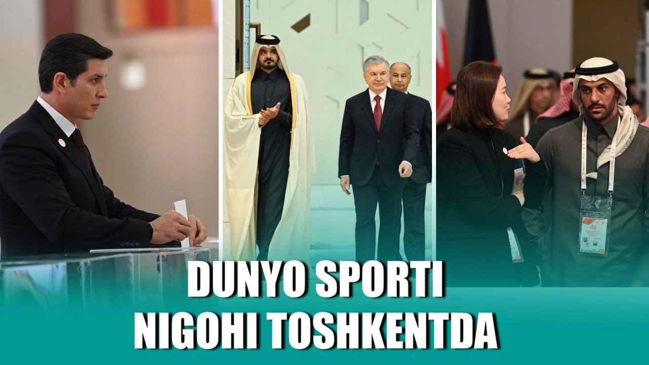 Dunyo sporti nigohi Toshkentda