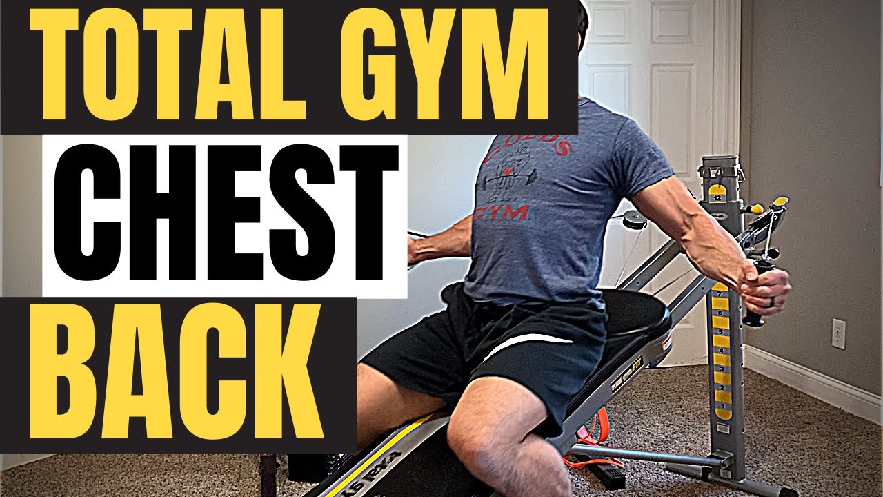 Total Gym Chest and Back Workout (25 min) | Follow Along