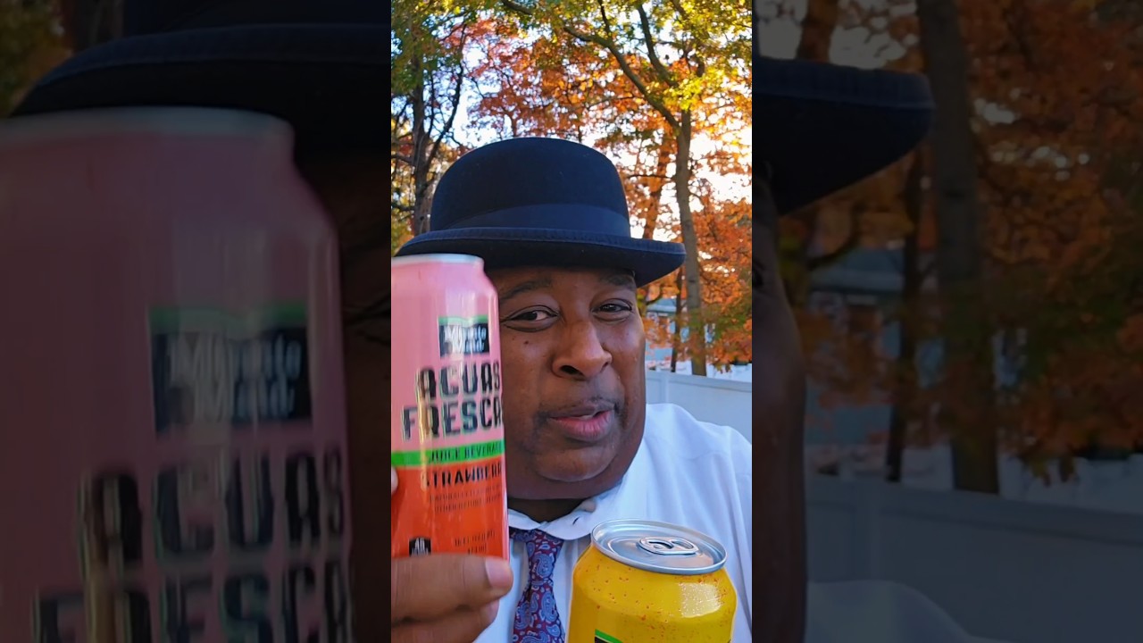 Minute Maid Agua Frescas Chug. Strawberry or Mango?