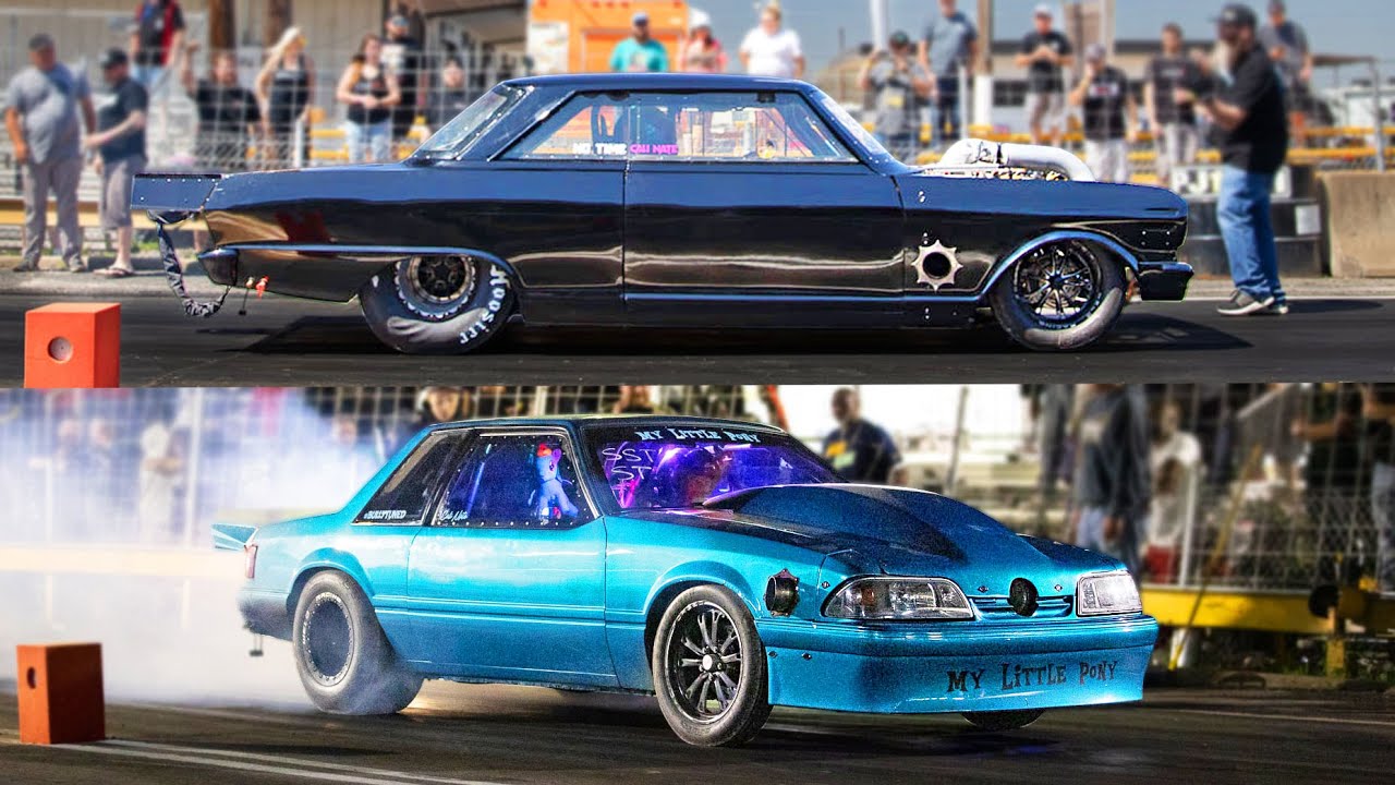 Cali Nate brings BOTH of his cars to YELLO BELLY