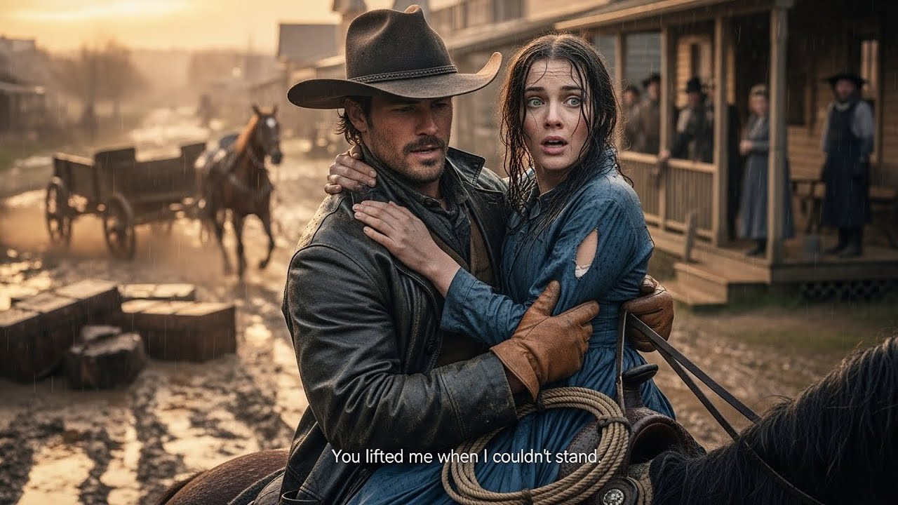 Cowboy Rescued A Woman From The Muddy Road, She Said "You Lifted Me When I Couldn't Stand"