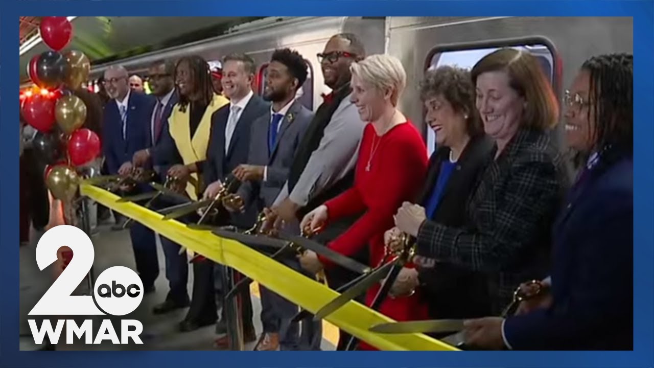 Baltimore Metro gets new rail cars