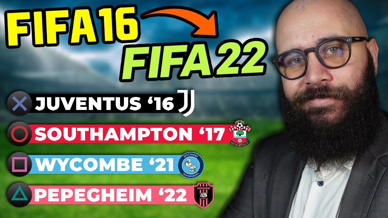 Rivisito Tutte le mie Carriere Allenatore da FIFA 16 a FIFA 22