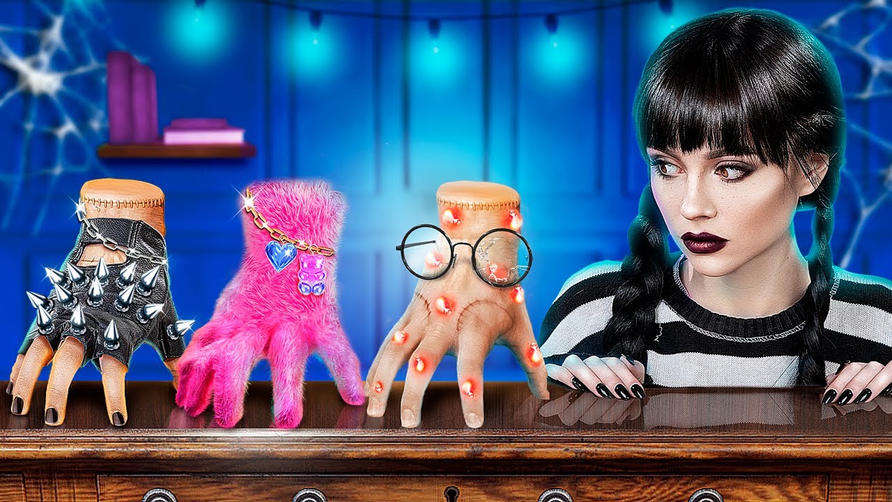 ¡De Nerd a Wednesday Addams! Trucos y Artilugios de Cambio de Imagen Extremos
