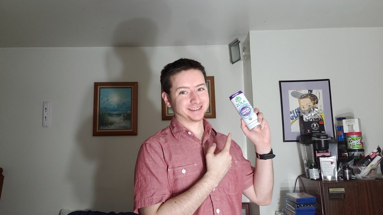 Zola Organic Energy Drink : Acai Berry Review and Taste Testing