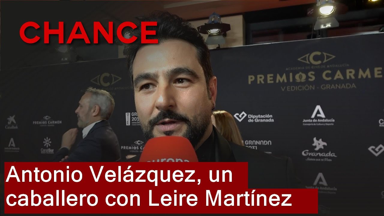 Antonio Velázquez, un caballero con Leire Martínez que se desarma con su nuevo amor