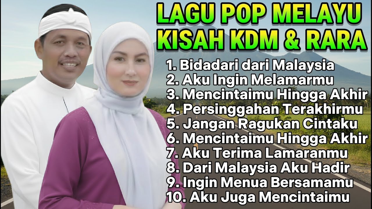 LAGU POP MELAYU SLOWROCK MALAYSIA TERBARU 2026 KISAH KDM (KANG DEDI MULYADI) & RARA ROMANTIS