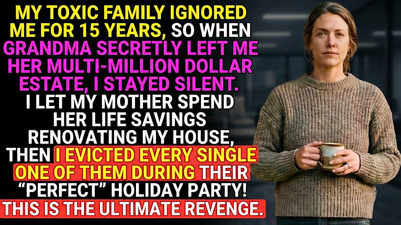 My Toxic Family Ignored Me For 15 Years, So When Grandma Secretly Left Me Her Multi-Million Dollar