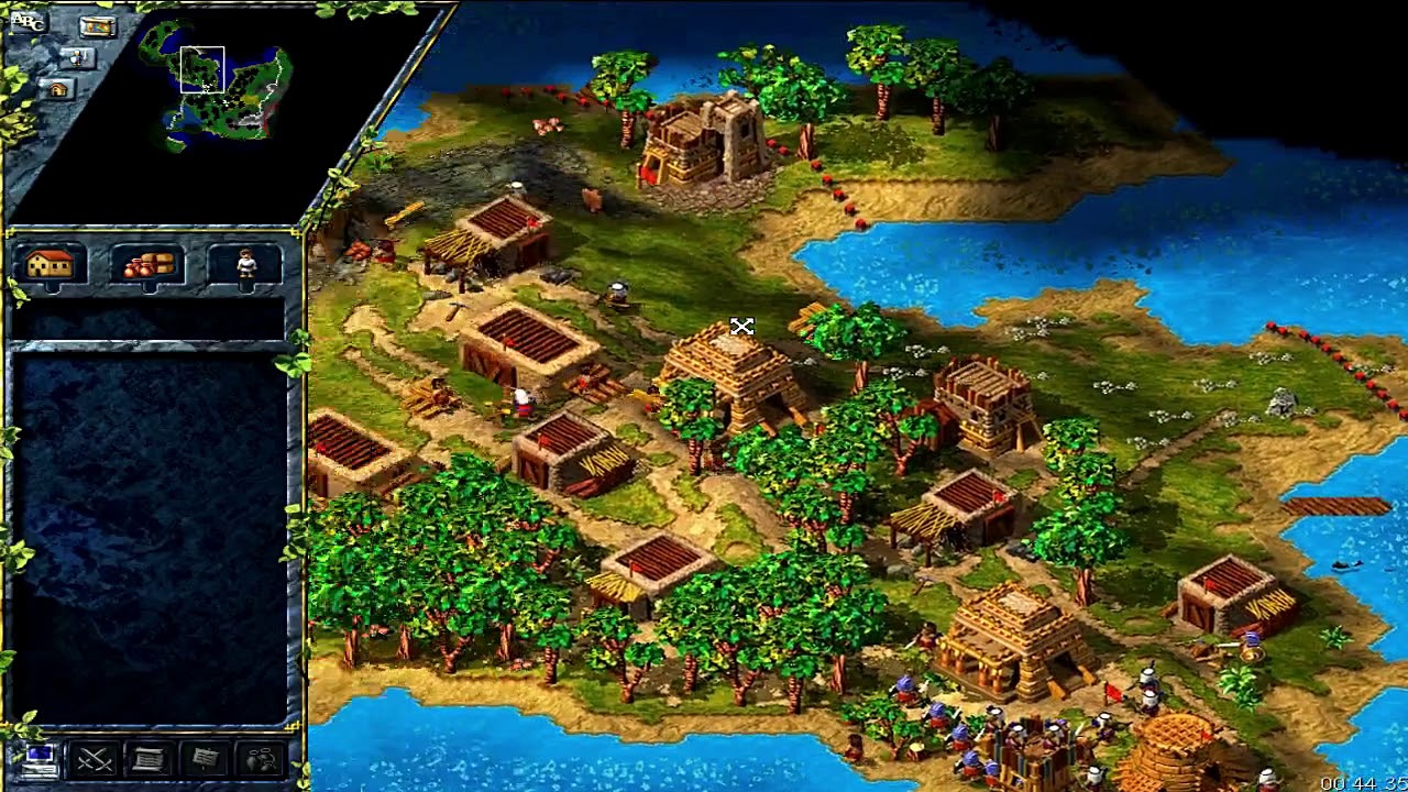 Let´s Play Die Siedler 3 - [Ägypter Kampagne] - Mission 3: Die Große Insel Part 2