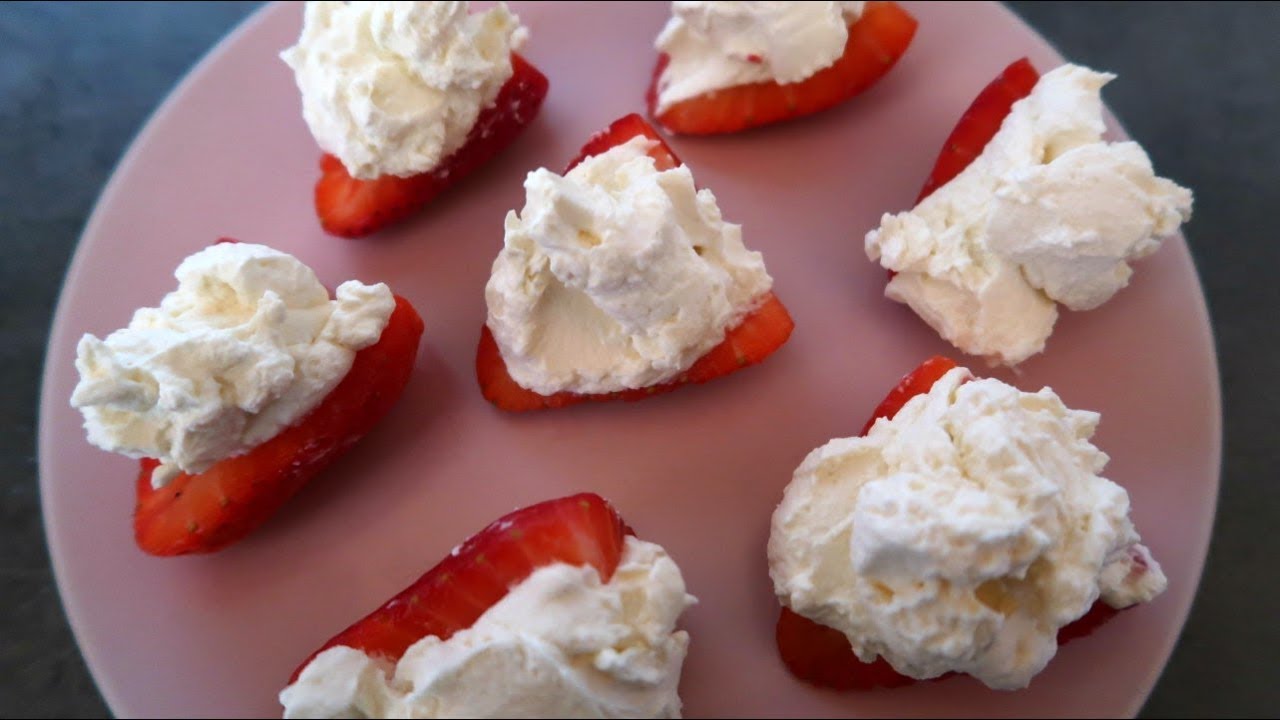 Mascarpone Stuffed Strawberries Recipe