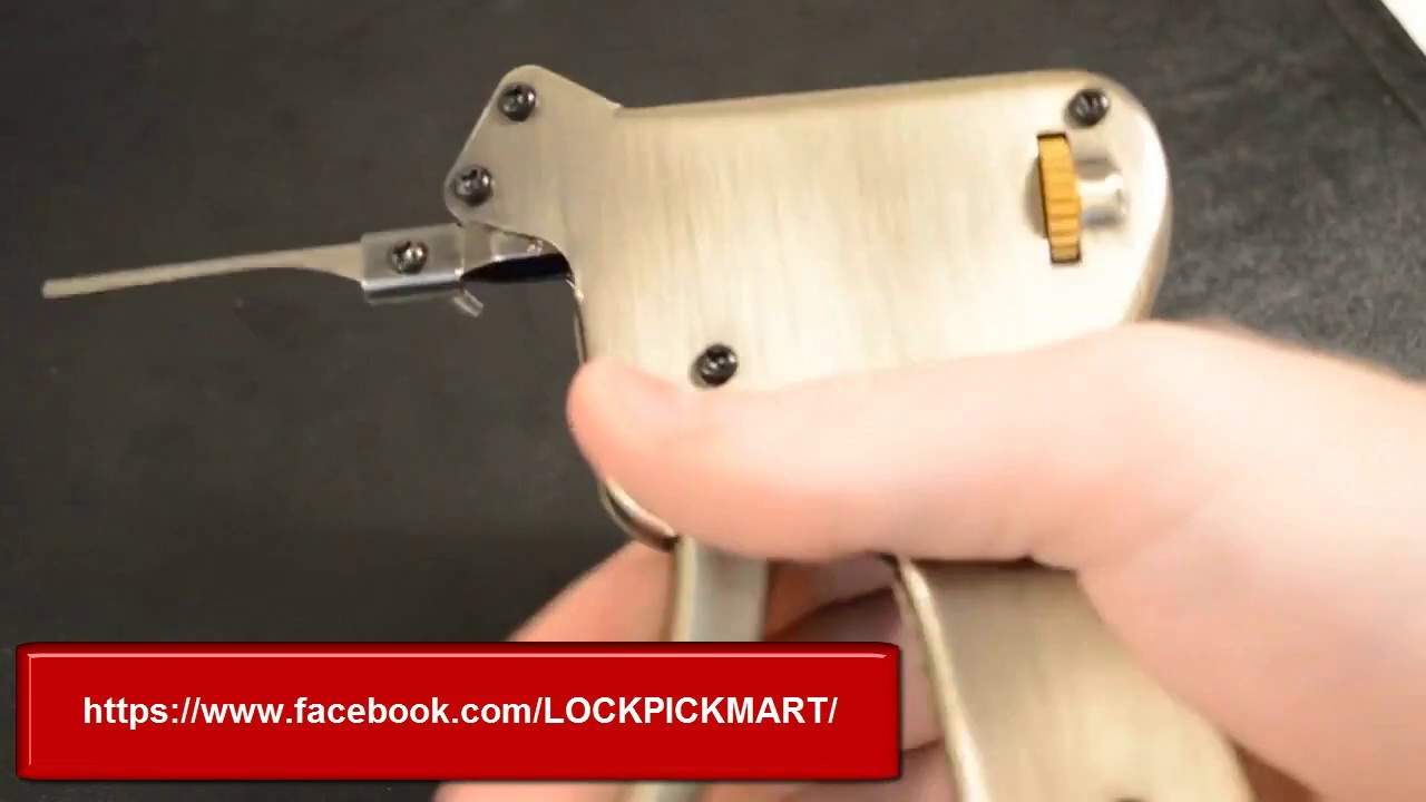 Apertura con Ganzua Pick Gun Klom Cerrajeria