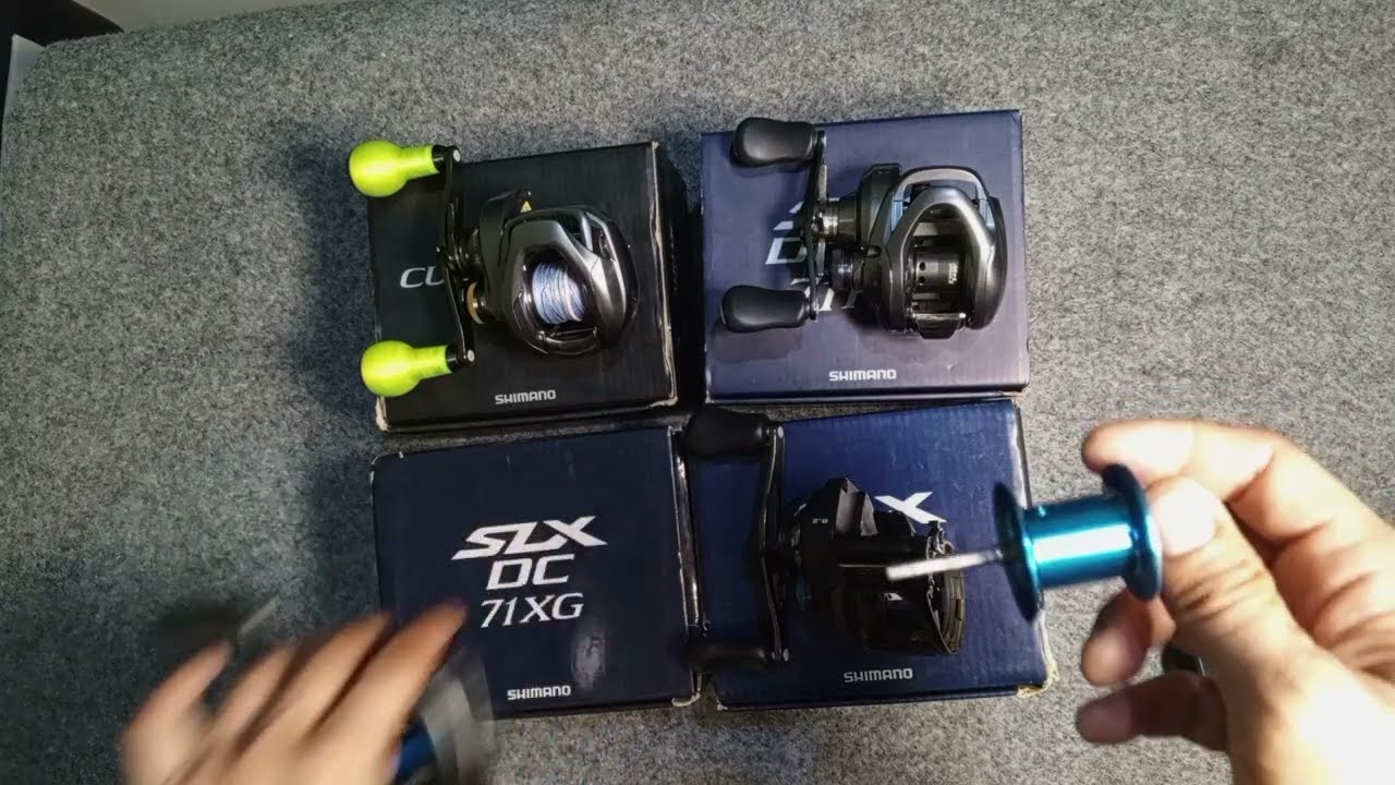 Review Singkat Perbedaan Shimano SLX DC 151, SLX DC 71, SLX DC XT 71, & Shimano Curado DC 151
