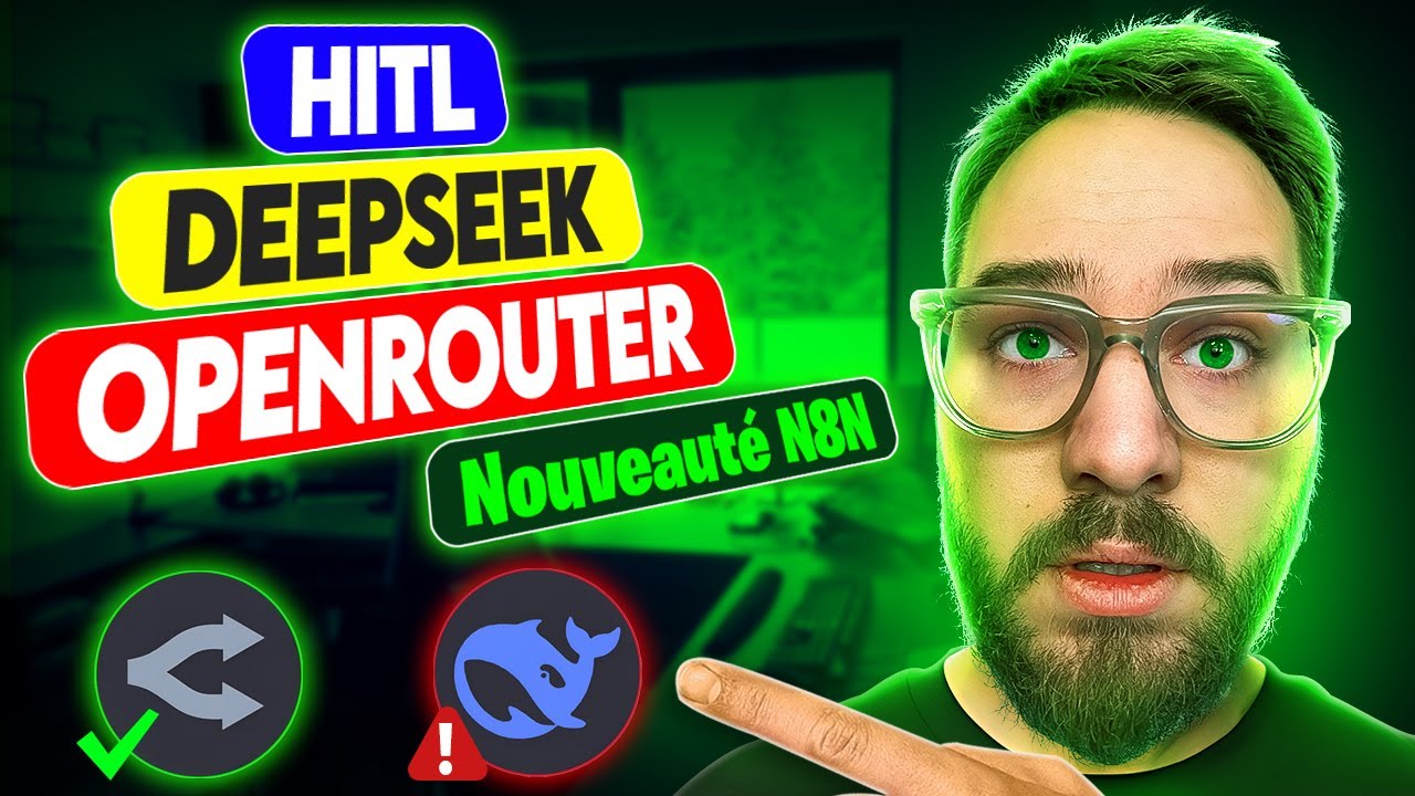 Incroyable nouveauté sur N8N - (Human-In-the-Loop, DeepSeek..🚀🚀)
