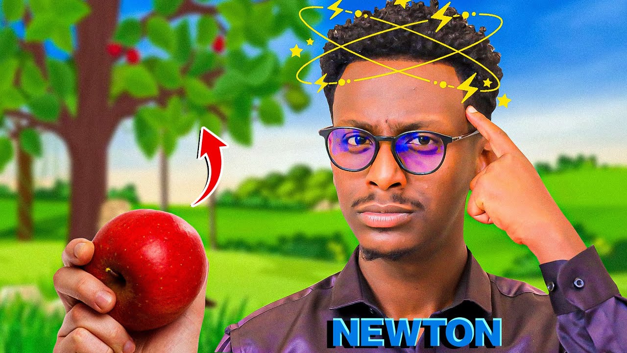 የNEWTON ተዓምረኛዋ Apple || ታዋቂው የመሬት ስህበት(Gravity) ህግ || ካነበብኩት