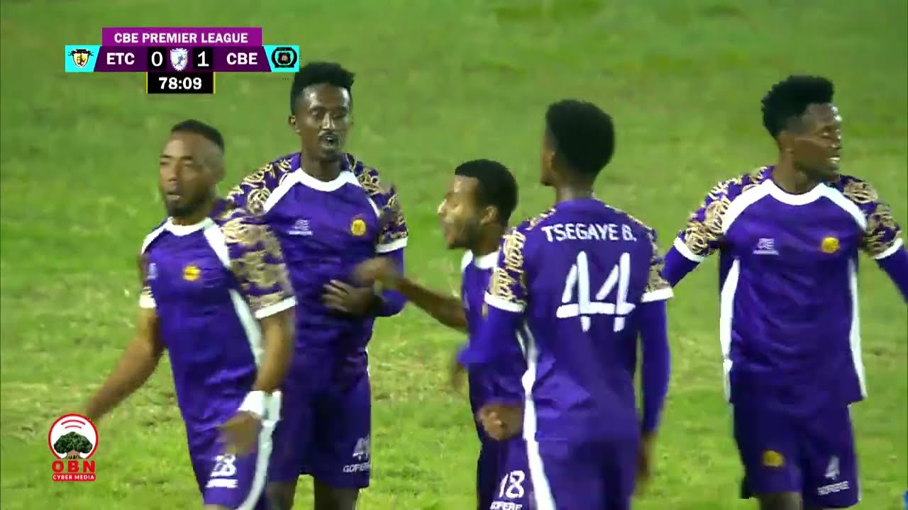 Match highlight Ethiopian Coffee vsCBE /Cuunfaa Taphaa B/ Itiyoophiyaafi Baankii DaldalaItiyoophiyaa