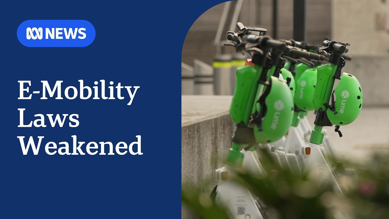 Backpedal on e-bike and e-scooter laws in Queensland | ABC NEWS