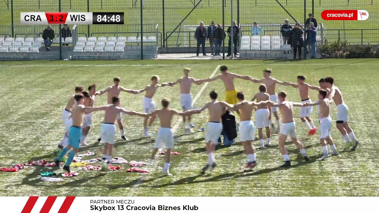 [TRANSMISJA] CLJ U-15 Cracovia - Wisła Krak&oacute;w (23.03.2024)