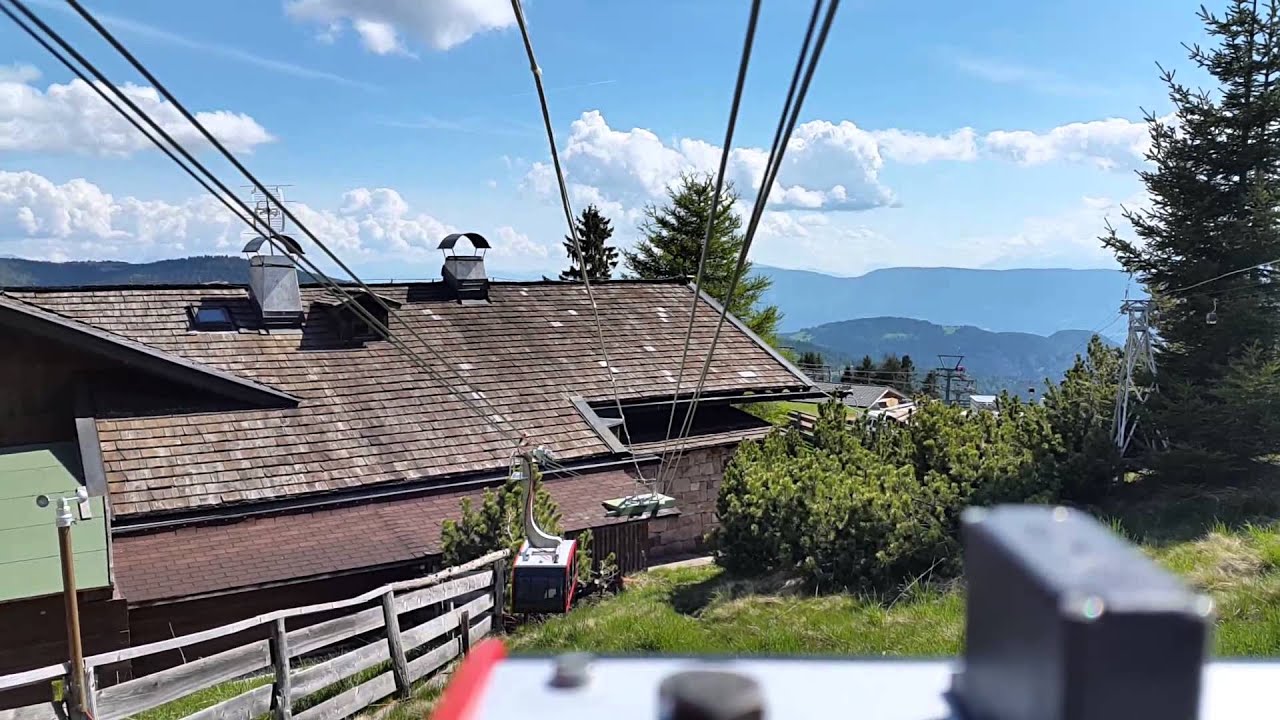 A ride with the new model ropeway