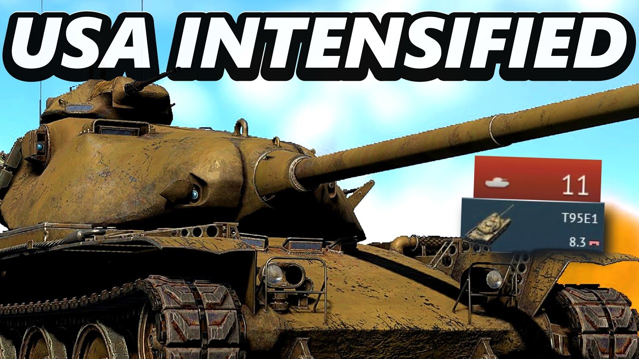 The T95E1 Is Just Completely OP Even Stock   |   CaSuAlLy WarThunder