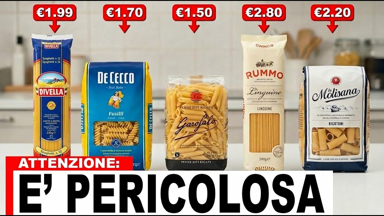 Ho Indagato 7 Marche di PASTA Italiana (Solo 2 Sono Sicure)