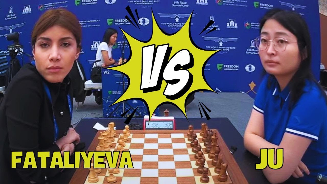 FATALIYEVA VS JU  || Women's World Blitz Chess 2023 - R2