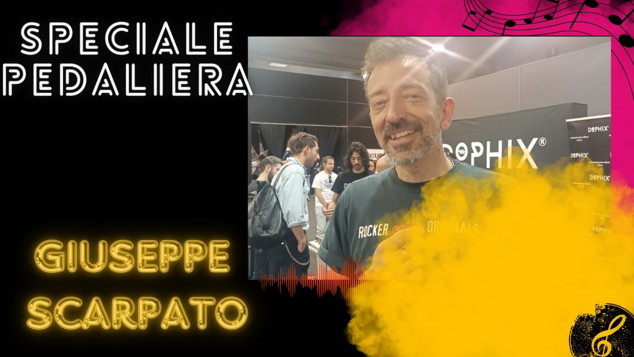 il SOUND di GIUSEPPE SCARPATO 🔈 [SPECIALE PEDALIERA] dal GUITAR SHOW 2024