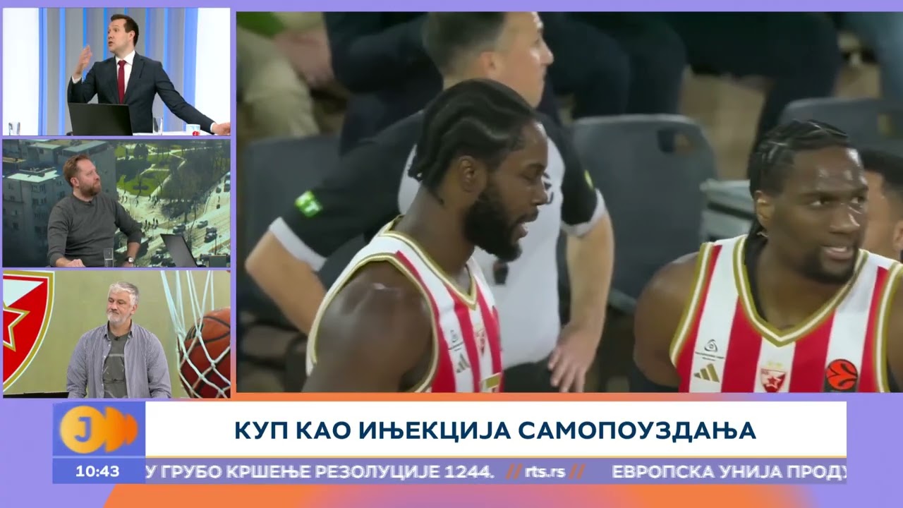 O derbiju i Aba ligi I RTS jutarnji program