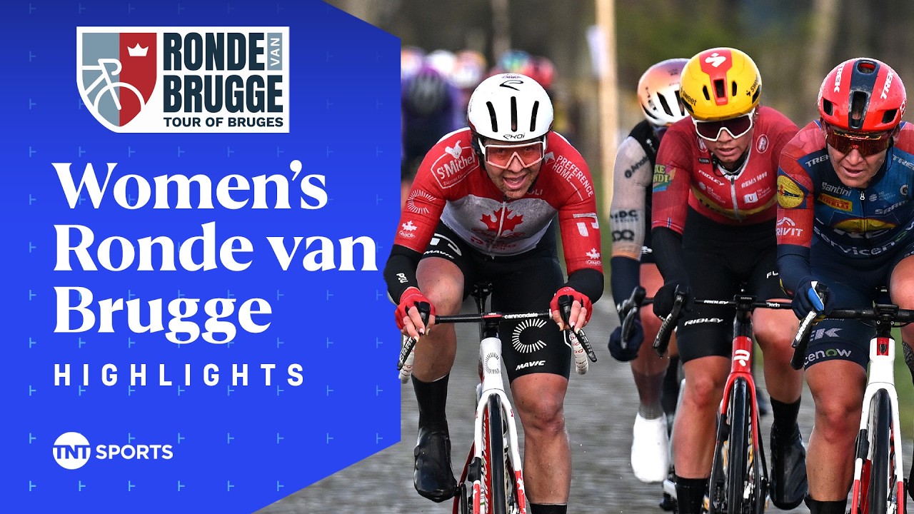 SURPRISE WINNER! 👏 | Women's 2026 Ronde van Brugge Race Highlights | TNT Sports Cycling