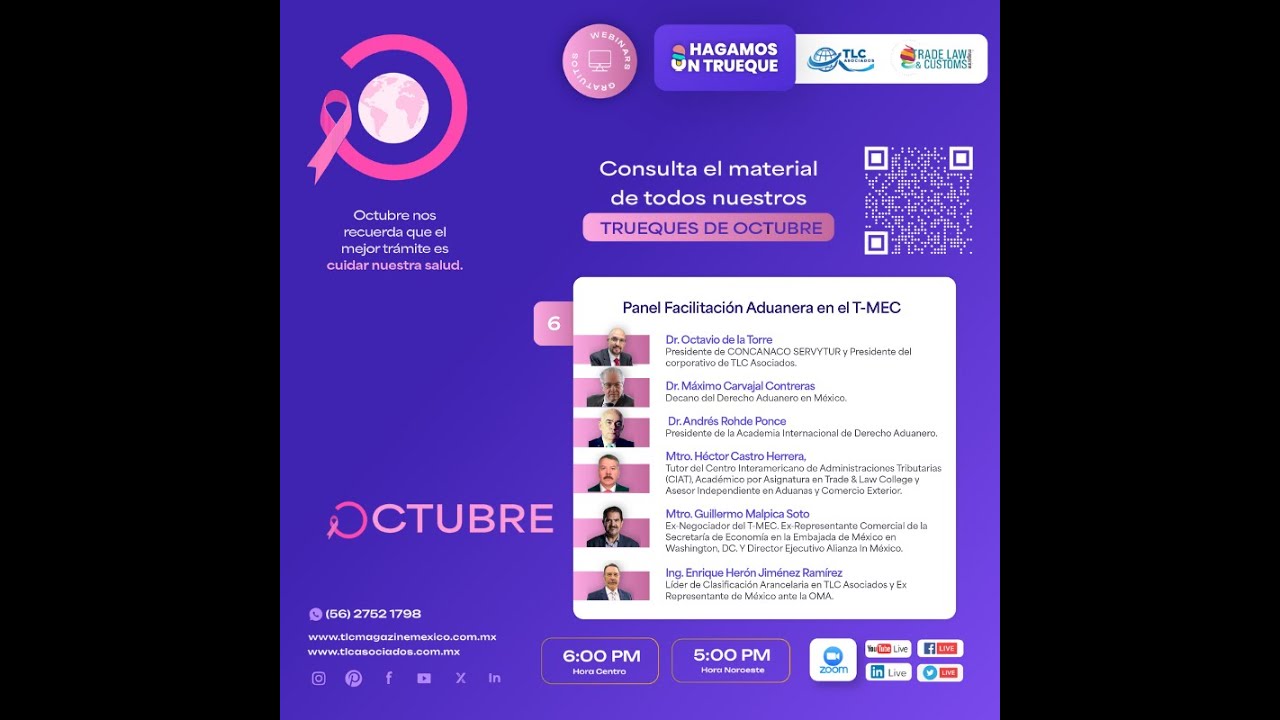 627 - Panel: Facilitación Aduanera en el T-MEC