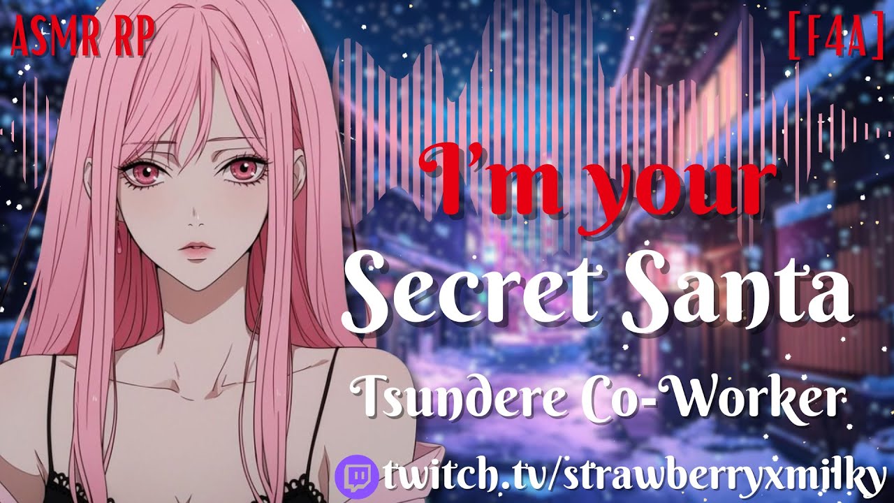 ASMR RP | Your Tsundere Co-Worker Was Your Secret Santa! [Tsundere Speaker] [Co-Workers] [Confess]