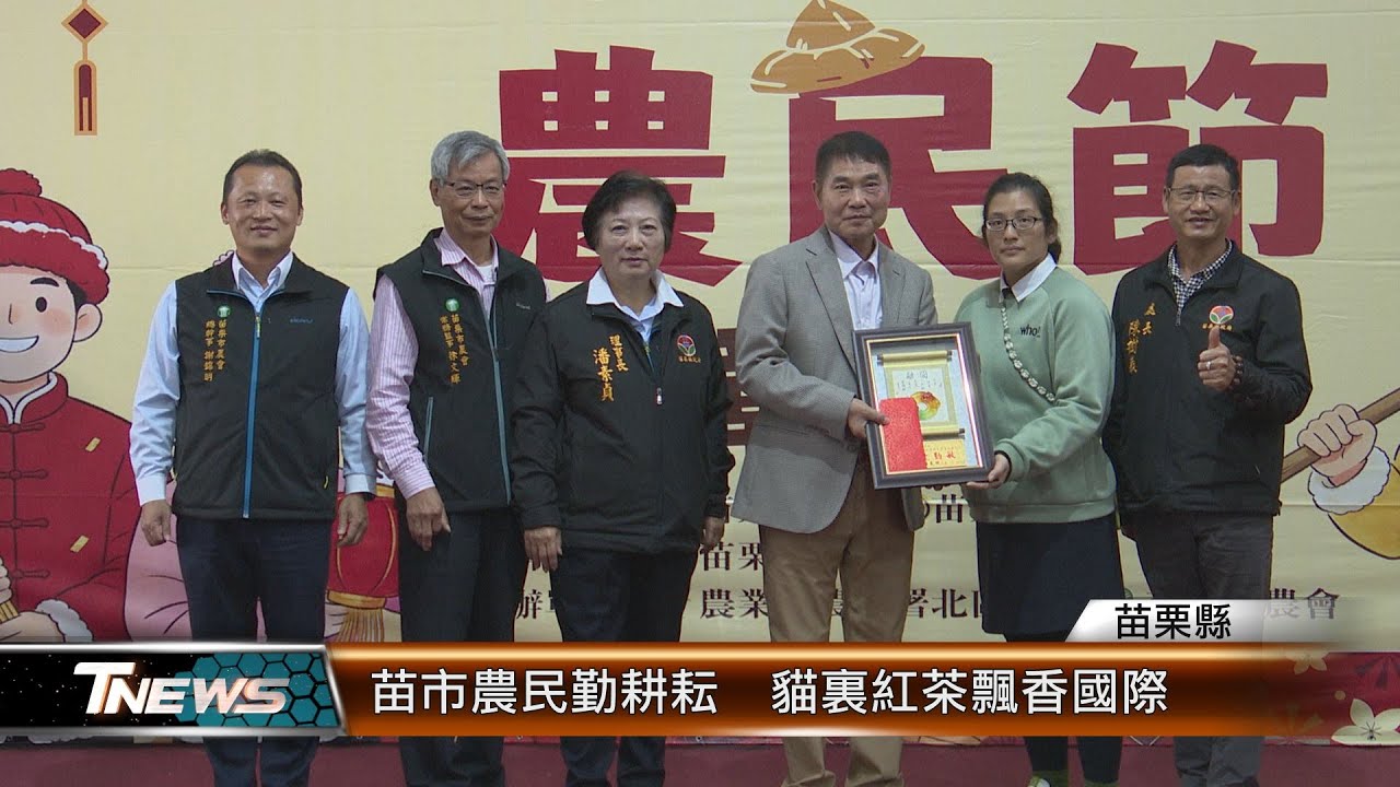 苗市農民勤耕耘  貓裏紅茶飄香國際 │T-NEWS聯播網