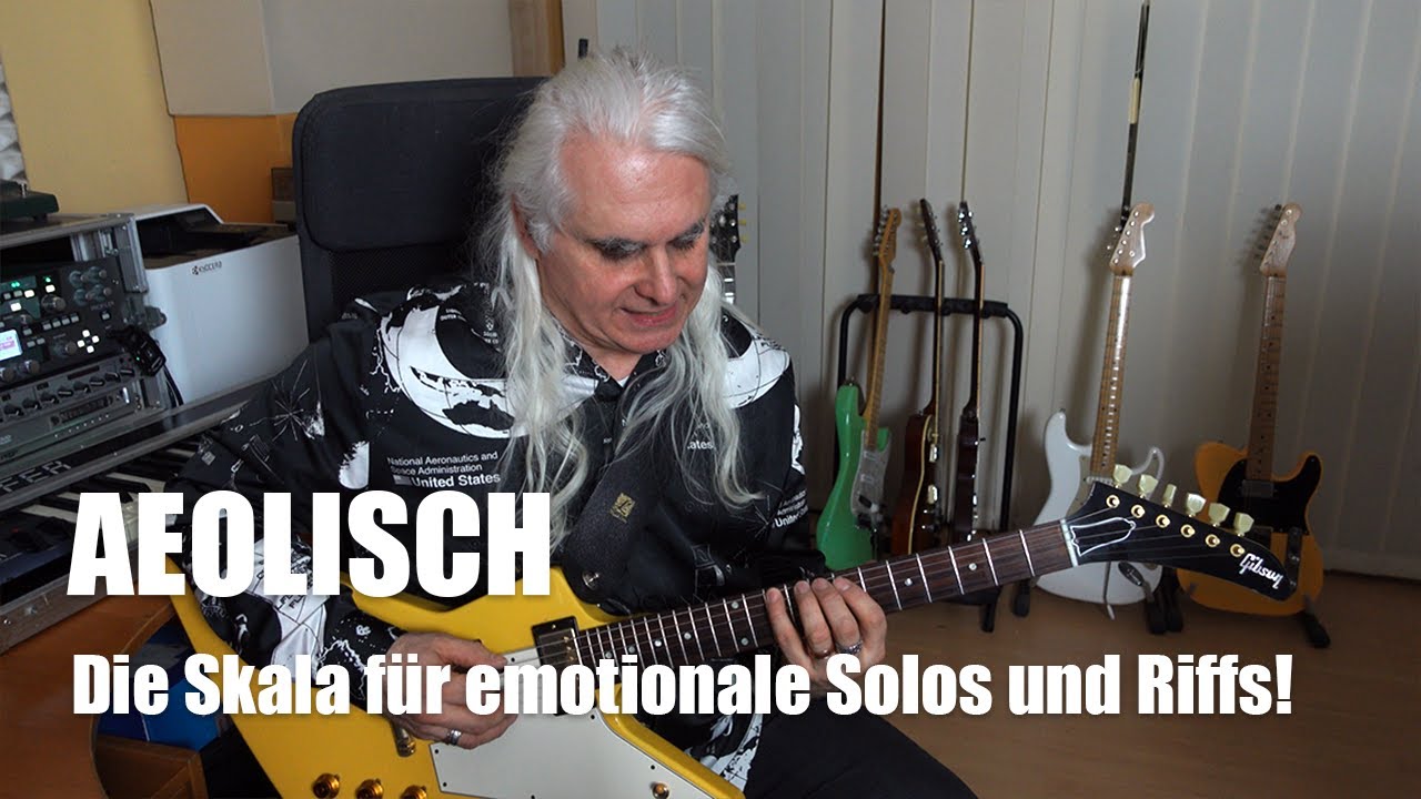 Aeolisch: Die Skala für emotionale Solos und Riffs!