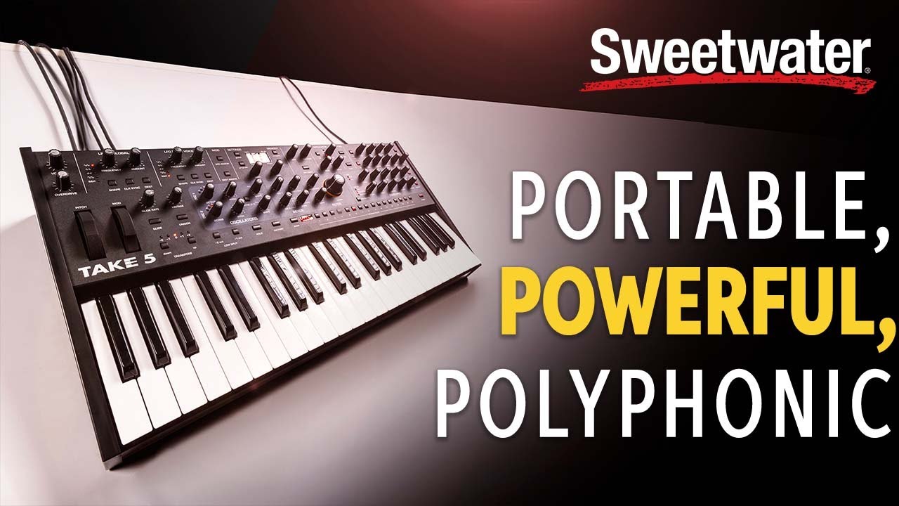 Sequential Take 5 Polyphonic Analog Synthesizer Demo &mdash; Daniel Fisher