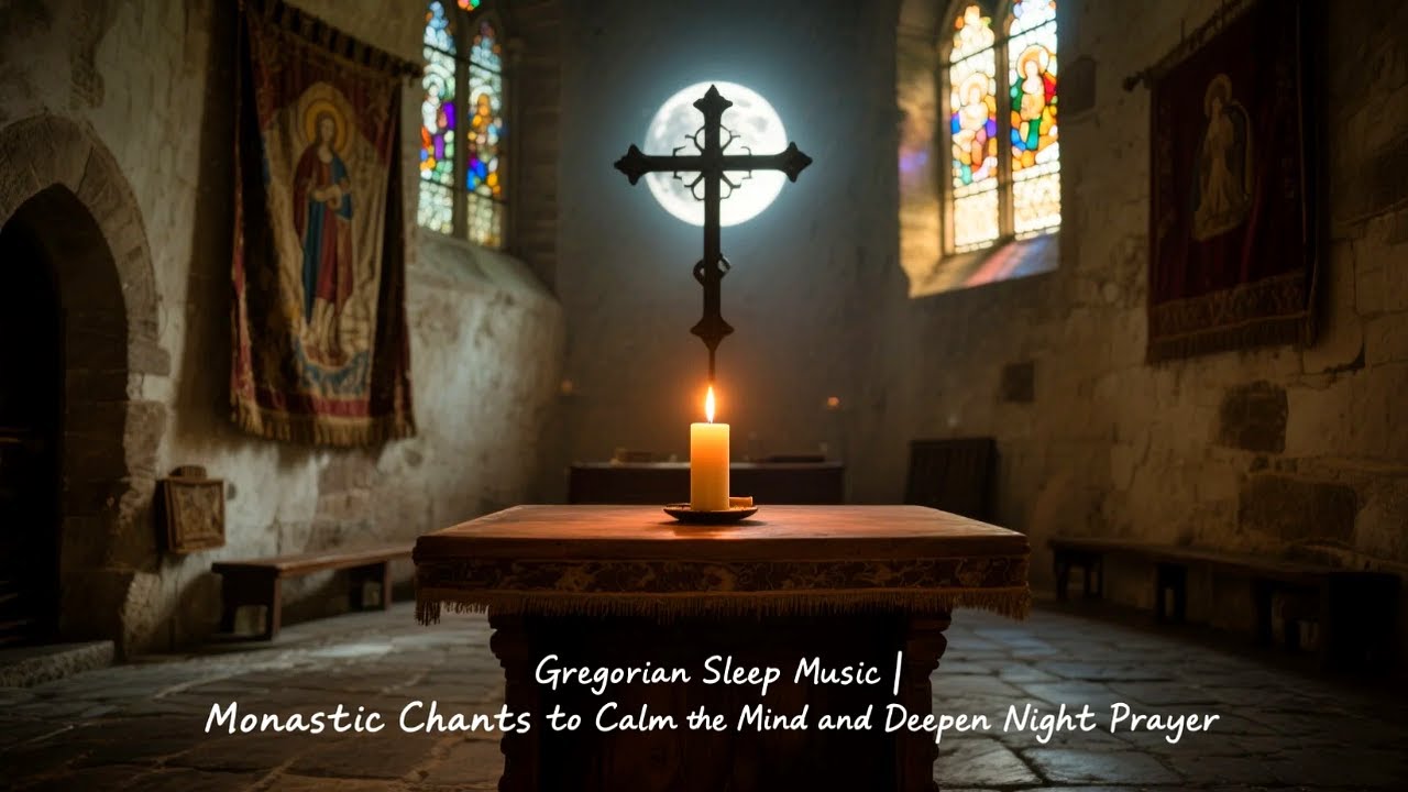 Peaceful Gregorian Chants for Sleep | Sacred Night Music to Restore Balance and Faith